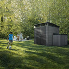 Keter Cortina Shed 7 x 7ft - Grey