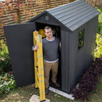 Keter Darwin 6 x 4ft Shed - Grey