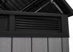 Keter Grande Store 2020L Outdoor Storage Shed – Grey, Heavy-Duty Duotech Design
